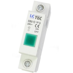 lampka kontrolka zasilania 1P EBS1D LC zielona