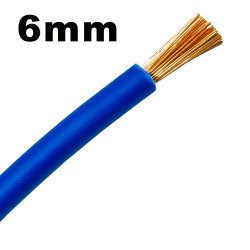 Przewód instalacyjny Lgy linka 6mm niebieski 1m