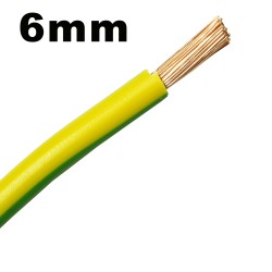 Przewód instalacyjny Lgy linka 6mm ż/o 1m