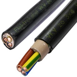 Kabel energetyczny YKY 3x4 żo 0,6/1kV Elektrokabel