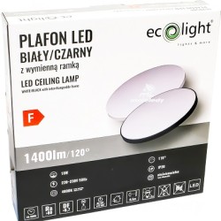 Plafon LED 18W 1440lm IP20 4000K 250 EC20506