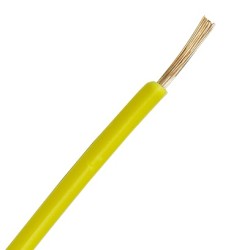 Przewód instalacyjny Lgy linka 1mm żółty 100m
