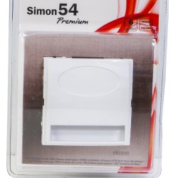Simon 54 Oprawa oś LED 14V 0,42W biały DOS14.01/11