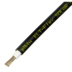 Kabel fotowol ELT-FLEX 1x6 1,5kV DC czarny ELTRIM