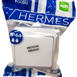 Hermes Przycisk światło biały IP44 0336-02