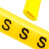 Oznacznik przewodów OZ-0 S żółte 100szt
