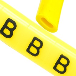 Oznacznik przewodów OZ-0 B żółte 100szt