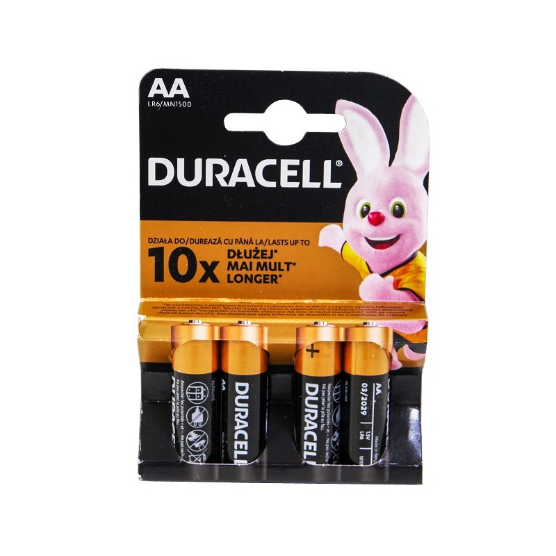 Bateria LR06 Duracell DURALOCK MN1500 bl4