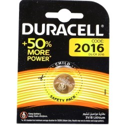 Bateria CR 2016 Duracell 3V