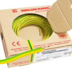 Przewód HELUKABEL Lgy linka 0,5mm żół ziel 100m