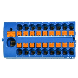 Blok rozdzielczy PTFIX 6/18X2,5-NS35 BU 3273112
